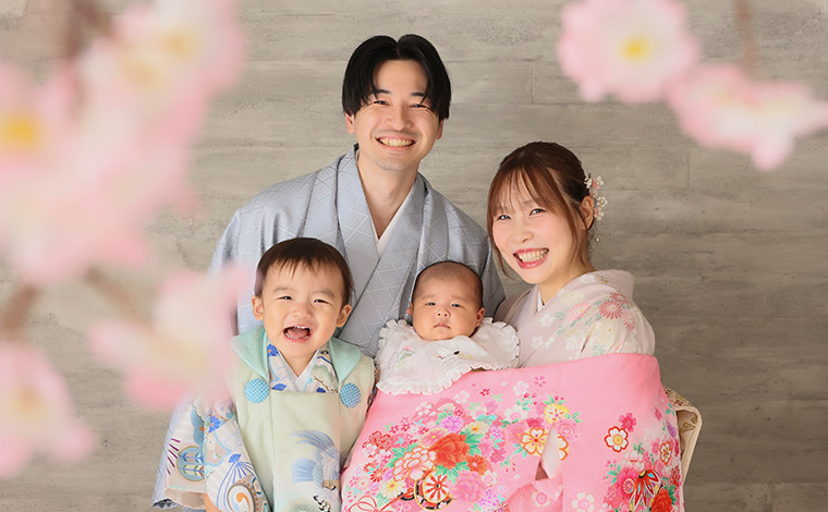 洋装も和装もおまかせ！らかんスタジオで残すお宮参りの思い出